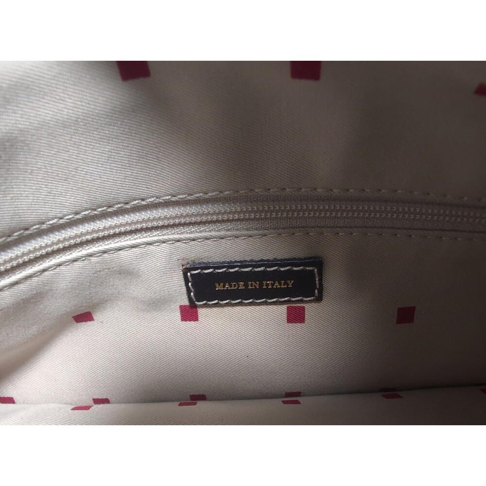KATE SPADE BLACK CANVAS LEATHER PURSE BAG NEW YORK Beautiful - Picture 11 of 16